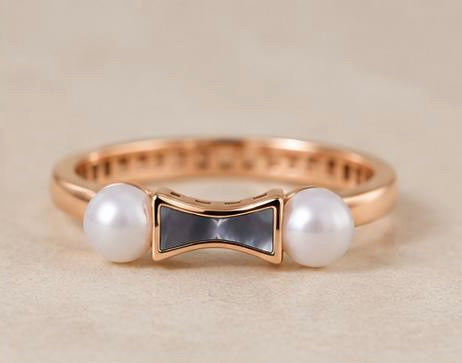 Roselyn Knot Gold Ring
