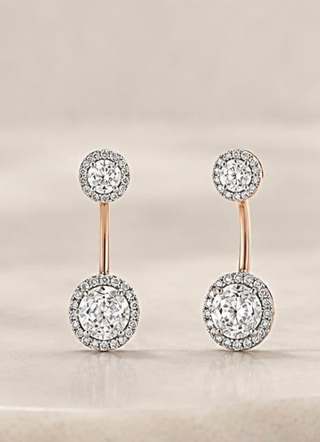 Stellar Orbit Gold Studs