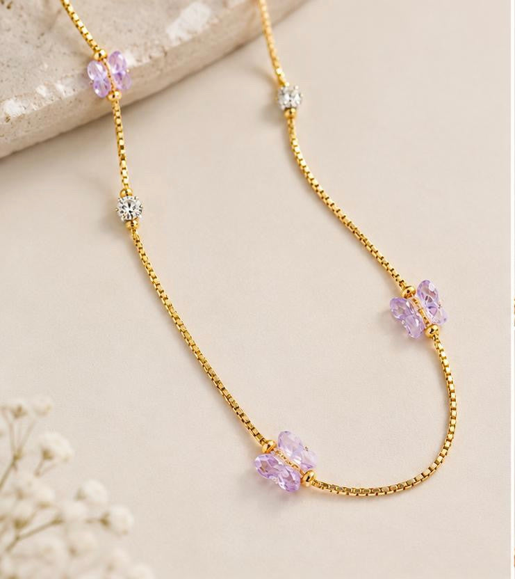Lilac Flutter Chain