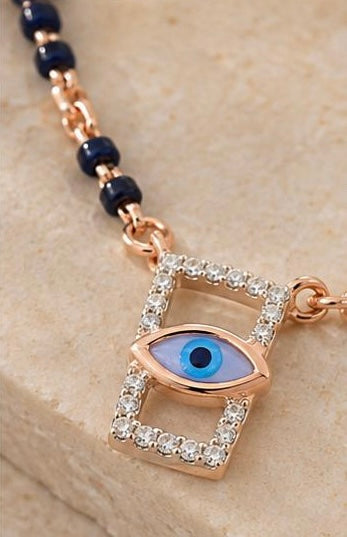 Modern Gaze Evil Eye Gold Mangalsutra