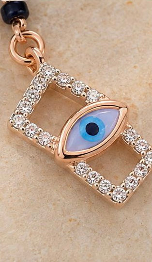 Modern Gaze Evil Eye Gold Mangalsutra