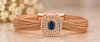 Imperial Blue Mesh Bracelet