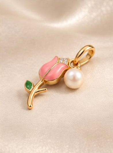 Blush Tulip Pendant