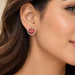 Rose Waterfall Studs