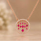Rose Waterfall Pendant Chain