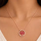 Rose Waterfall Pendant Chain