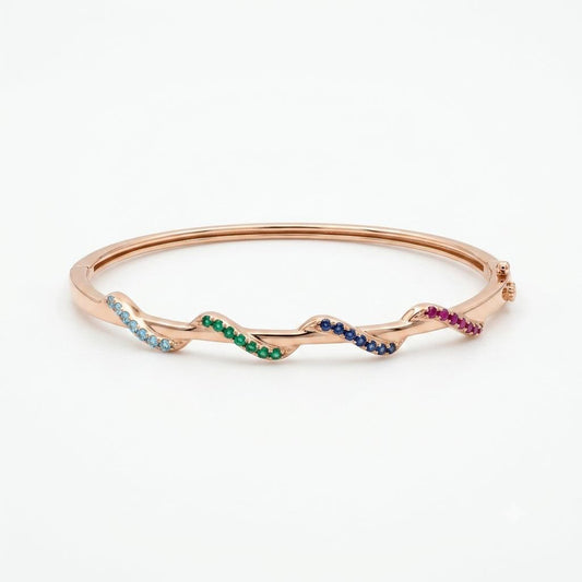 Aura Wave Bangle