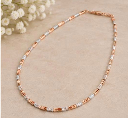 Modern Harmony Two-tone Gold Chain