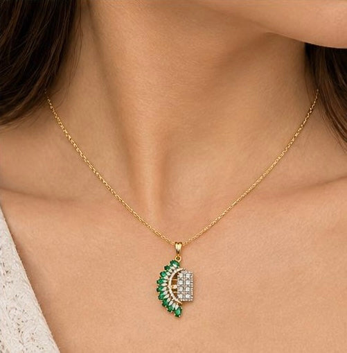 Mosaic Wing Pendant