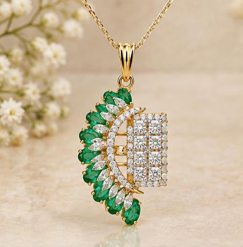 Mosaic Wing Pendant