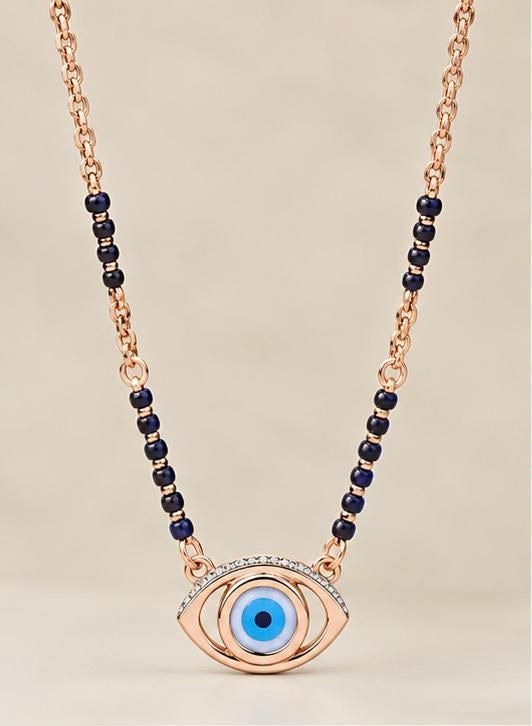 Gaze of Protection Gold Mangalsutra