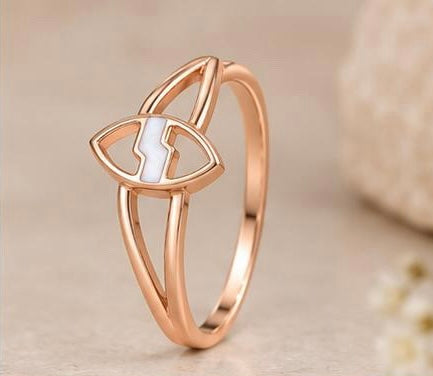 Rose Vein Gold Ring