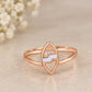 Rose Vein Gold Ring