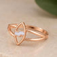 Rose Vein Gold Ring