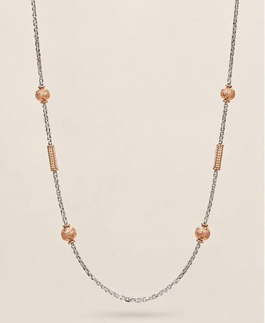 Two-tone Texture Gold Chain