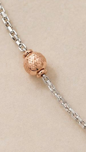 Two-tone Texture Gold Chain