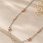 Two-tone Texture Gold Chain