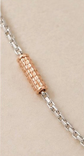Two-tone Texture Gold Chain