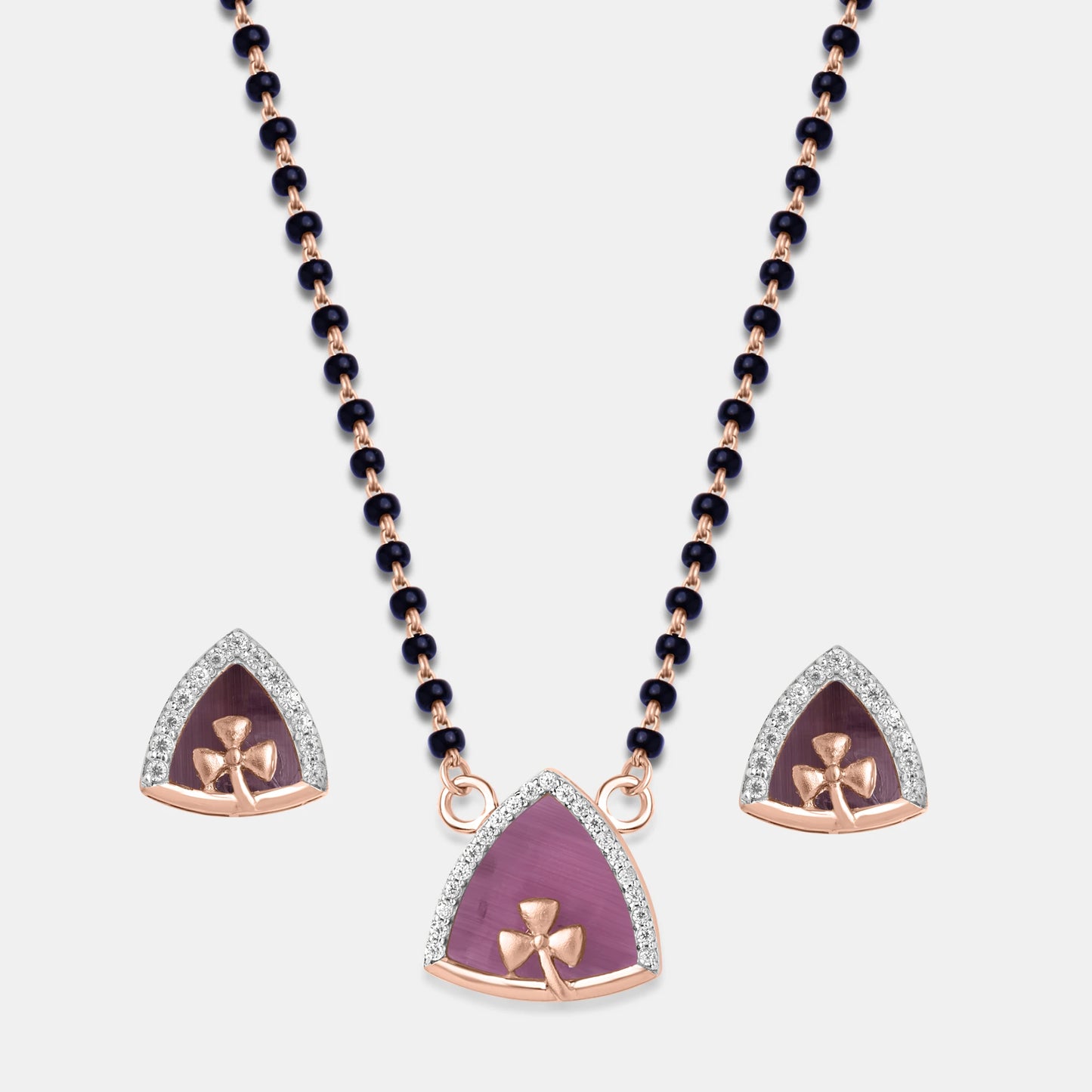 Amethyst Grace Mangalsutra Set