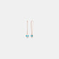 Aqua Clover Hangings