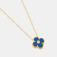Azure Clover Necklace