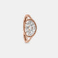 Blossom Radiance Rose Gold Diamond Ring