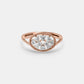 Blossom Radiance Rose Gold Diamond Ring