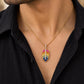 Aurora Leaf Pendant