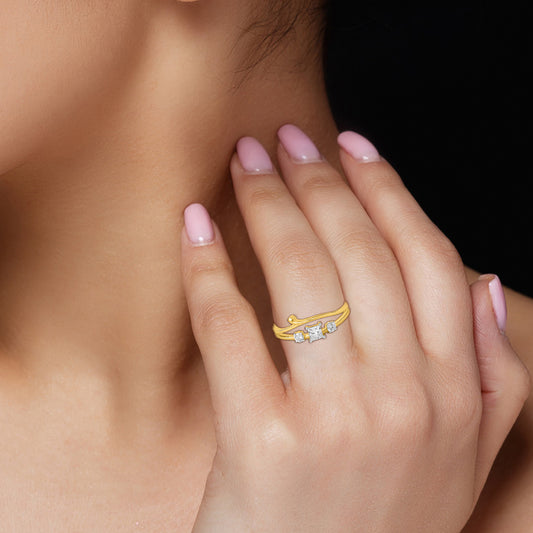 Celestial Trio Ring