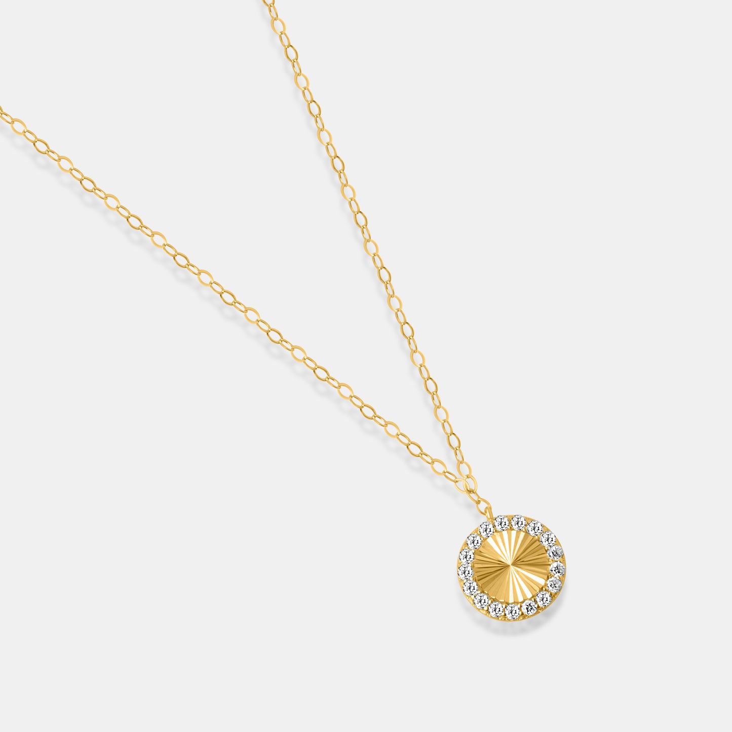 Circleburst Pendant Chain