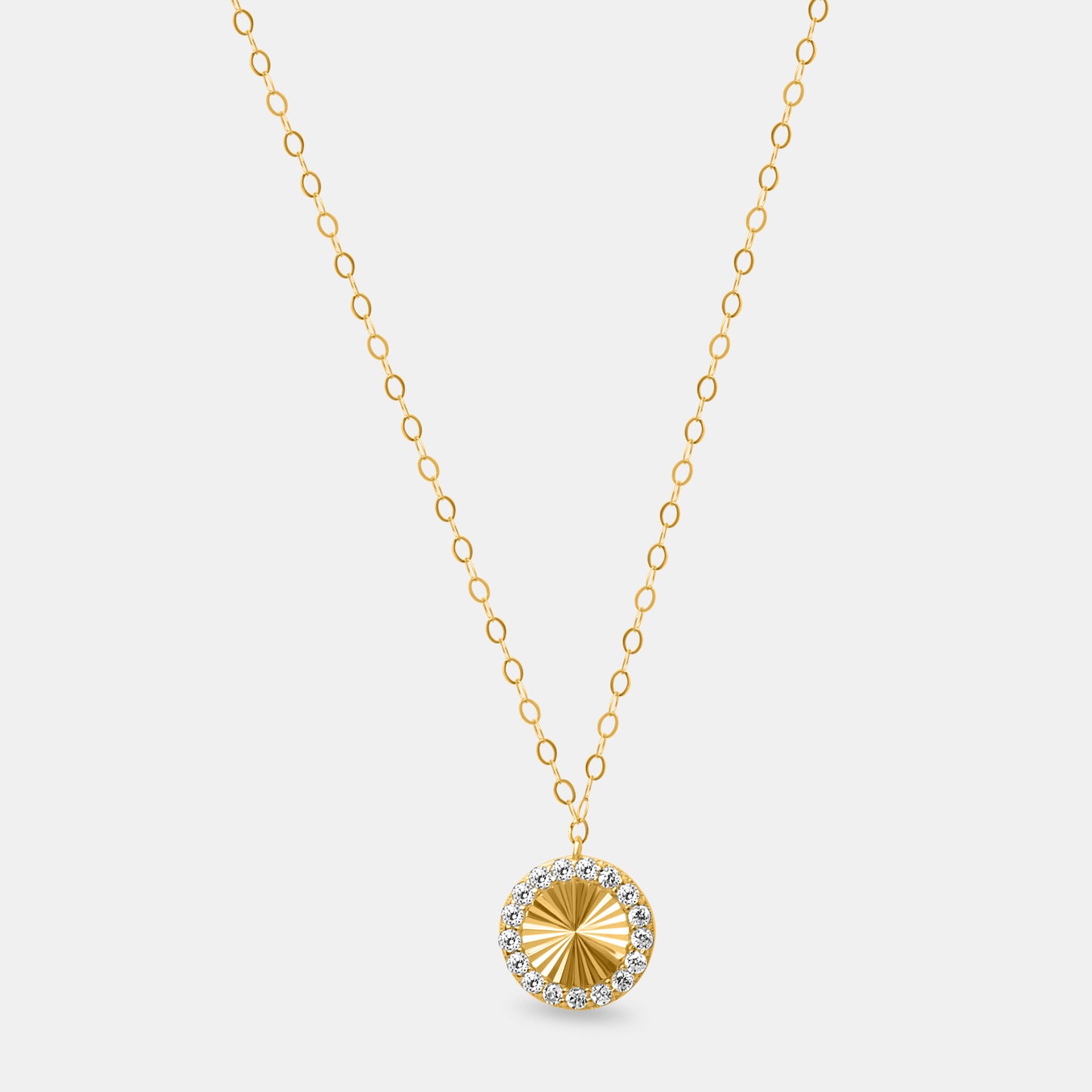 Circleburst Pendant Chain