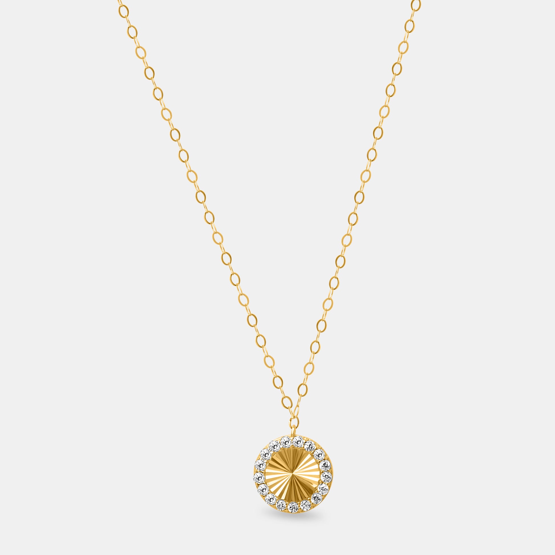 Circleburst Pendant Chain