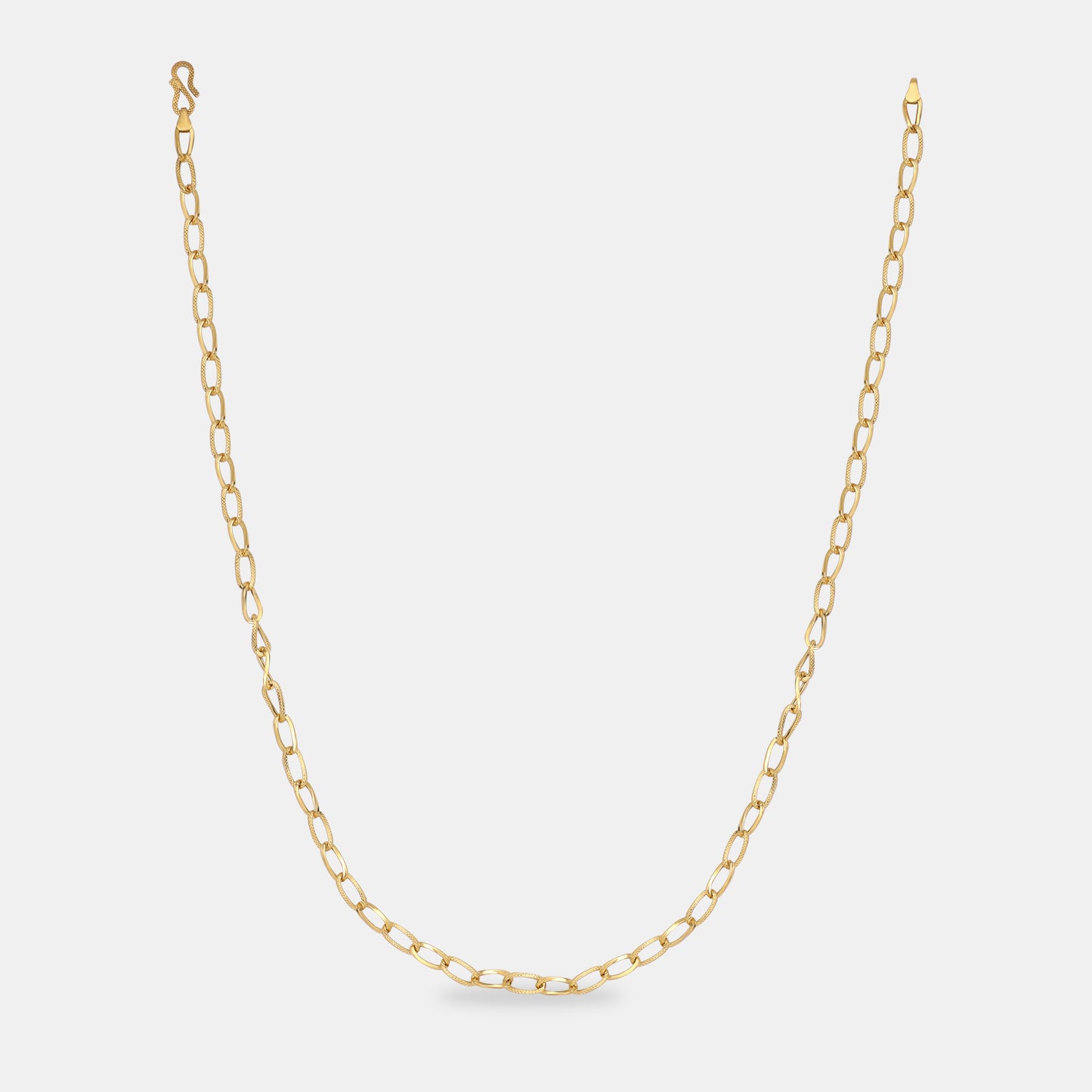 Classic Gold Oval Link Chain
