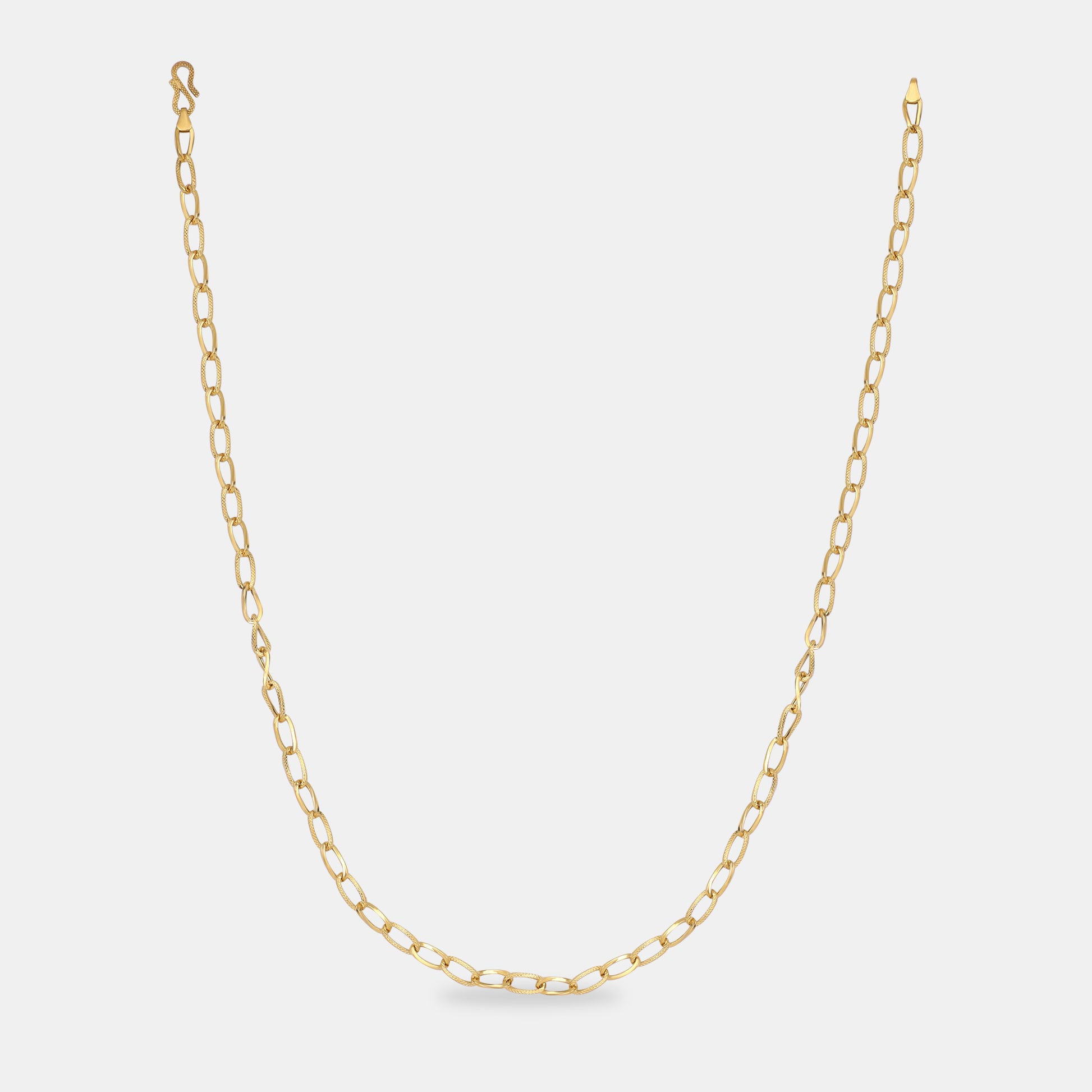 Classic Gold Oval Link Chain