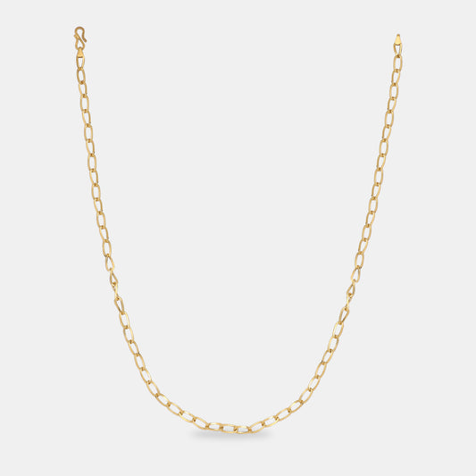 Classic Gold Oval Link Chain