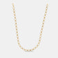 Classic Gold Oval Link Chain
