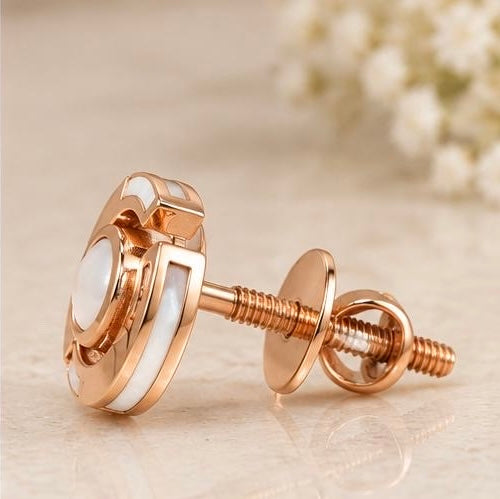 Halo Pearl Studs