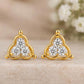 Trilisse 18kt Gold Diamond Studs
