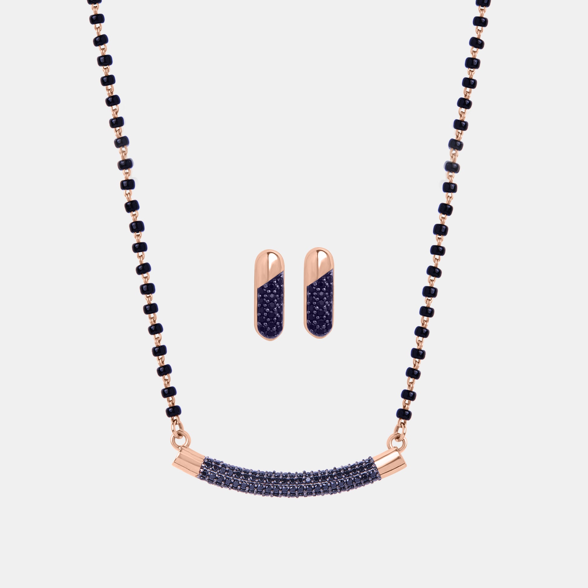 Dark Elegance Mangalsutra Set