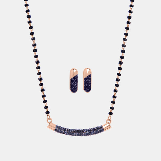 Dark Elegance Mangalsutra Set