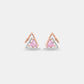 Dual Blush Prism Studs