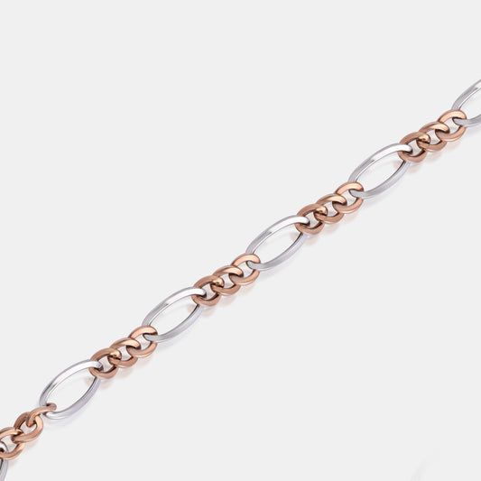 Dual Draped Link Chain
