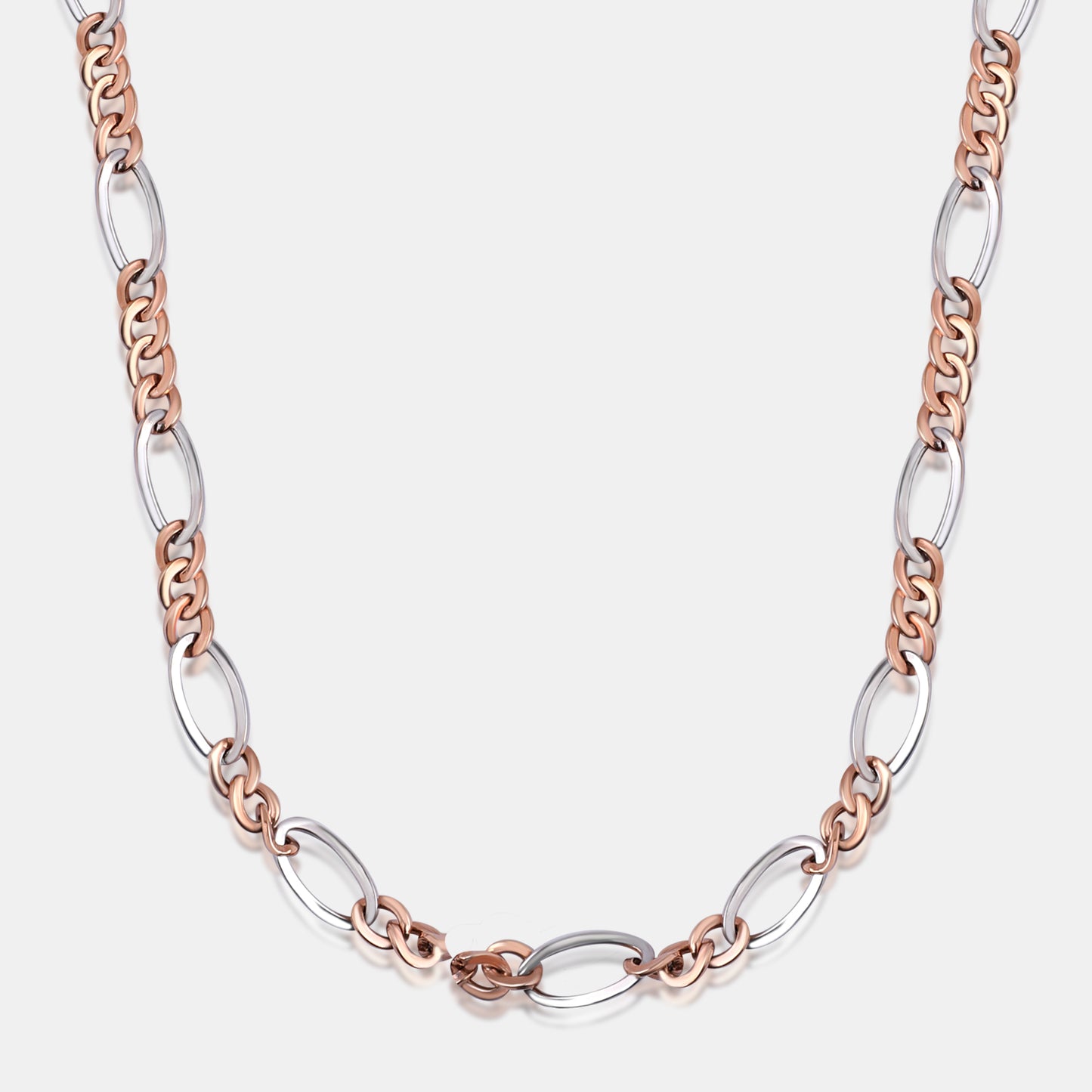 Dual Draped Link Chain