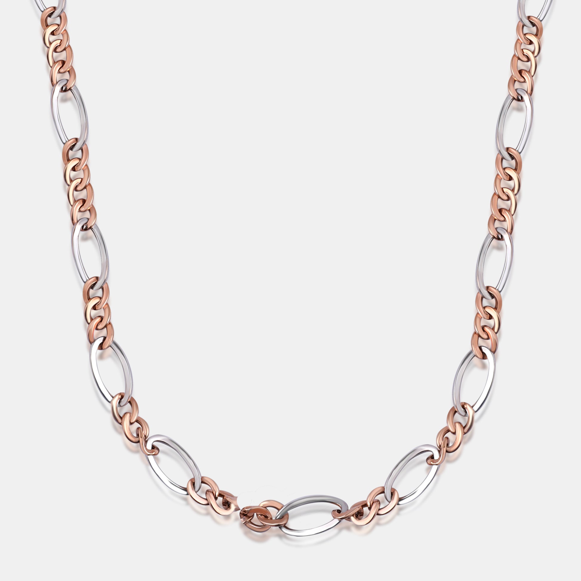 Dual Draped Link Chain