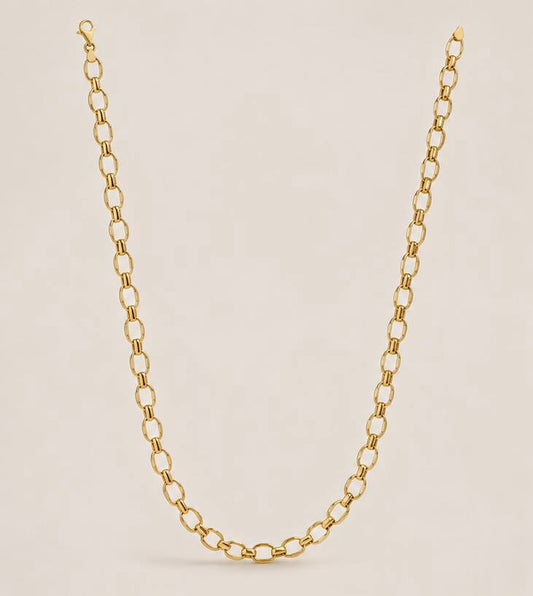 Classic Oval Link Gold Chain