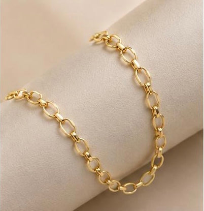 Classic Oval Link Gold Chain