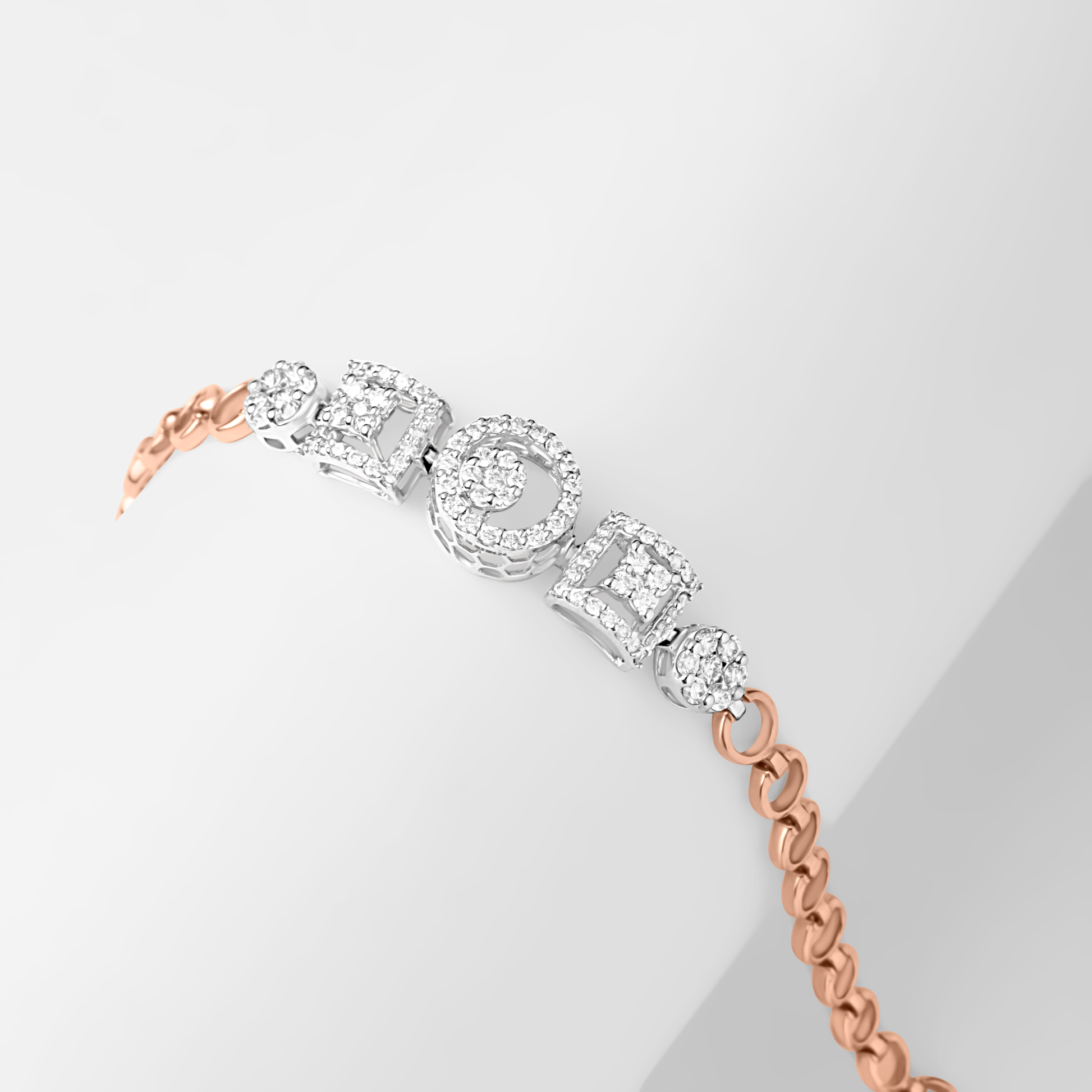 Eternal Geometry Diamond Bracelet