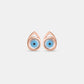Evil Eye Teardrop Studs