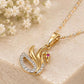 Swan Glow Pendant