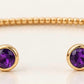 Violet Orbit Cuff